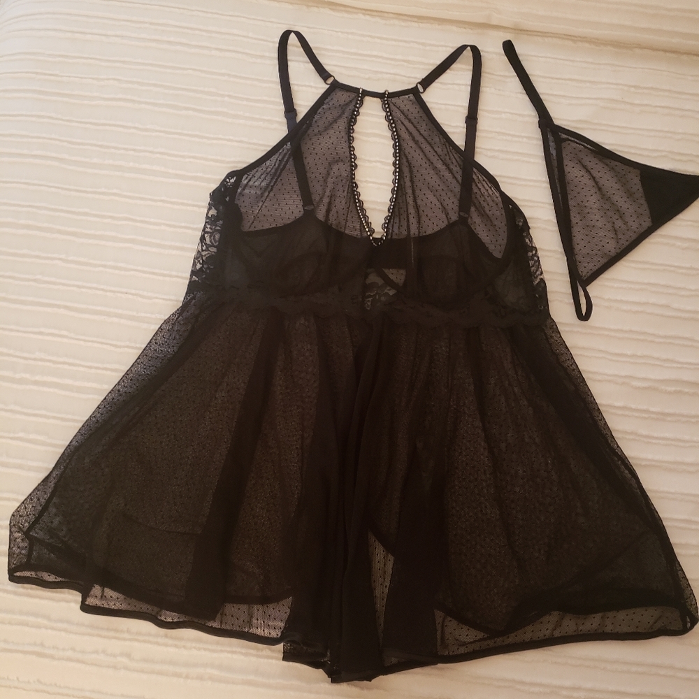 Black lingerie